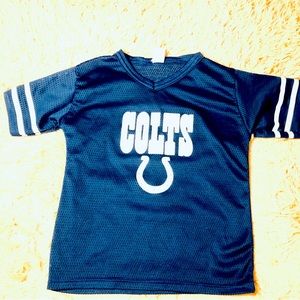Colts Jersey Franklin Blue/white Youth Small 100% Polyester